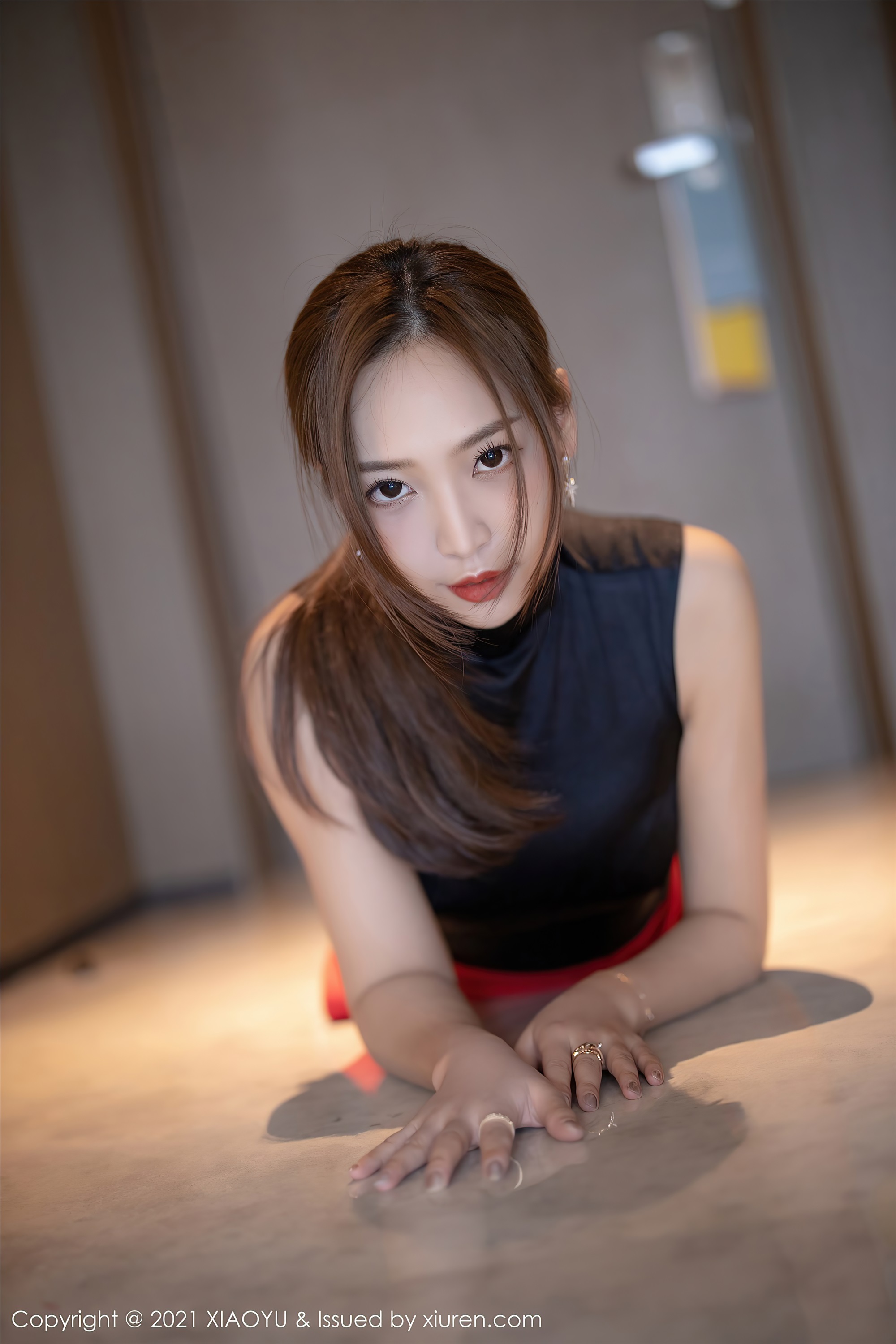 XIAOYU语画界  2021.03.18 VOL.491 郑颖姗Bev 黑丝 丰满